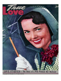 True Love Stories Vintage Magazine - April 1949 - Kodachrome Giclee Print by Charles E. Kulhawy