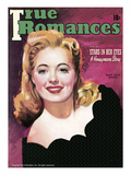 True Romances Vintage Magazine - October 1941 - Mary Beth Hughes 20th Century Fox Giclee Print by Morr Kusnet