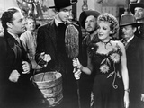 Destry Rides Again, Brian Donlevy, James Stewart, Marlene Dietrich, 1939 Photo