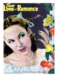 True Love and Romance Vintage Magazine - August 1948 - Kodachrome Giclee Print by Charles Kellaway