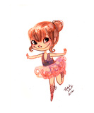 Sweet Ballerina Reproduction procédé giclée Premium par Natasha Wescoat