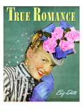 True Love and Romance Vintage Magazine- May 1947 - Cover Giclee Print by Charles Kellaway