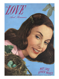 True Love Romance Vintage Magazine - May 1948 - Kodachrome Giclee Print by Charles Kellaway