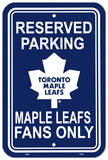 Toronto Maple Leafs Parking Sign Wall Sign