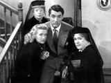Arsenic and Old Lace, Priscilla Lane, Jean Adair (Back), Cary Grant, Josephine Hull, 1944 Prints