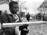 In The Heat Of The Night, Sidney Poitier, Rod Steiger, 1967 Photographie