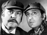 The Hound Of The Baskervilles, Nigel Bruce & Basil Rathbone, 1939 Print