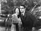 Bringing Up Baby, Katharine Hepburn, Cary Grant, 1938 Fotografía Bringing Up Baby, Katharine Hepburn, Cary Grant, 1938 Fotografía