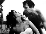 Knife In The Water, Jolanta Umecka, Leon Niemczyk, 1962 Print