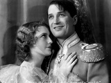 The Love Parade, Jeanette MacDonald, Maurice Chevalier, 1929 Print
