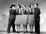 Buck Privates, Lou Costello, Maxine Andrews, Patty Andrews, Laverne Andrews, 1941 Posters