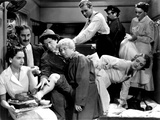 A Night At The Opera, Groucho Marx, Chico Marx, Harpo Marx Allan Jones, 1935, Crowded Stateroom Photographie