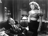 A Double Life, Ronald Colman, Shelley Winters, 1947 Print