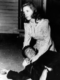 They Live By Night, Farley Granger, Cathy O'Donnell, 1949 Poster