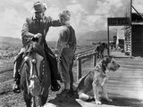 Shane, Alan Ladd, Brandon De Wilde, 1953 Prints