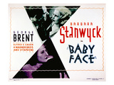 Baby Face, Douglass Dumbrille, Barbara Stanwyck, 1933 Prints