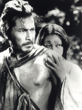 Rashomon, Toshiro Mifune, Machiko Kyo, 1950 Poster