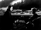 The Seventh Seal, Bengt Ekerot, Max Von Sydow, 1957 Photo