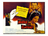 Murder By Contract, Vince Edwards, Caprice Toriel, 1958 Prints