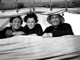 Captains Courageous, Spencer Tracy, Freddie Bartholomew, Lionel Barrymore, 1937 Poster
