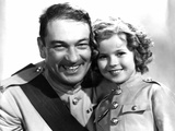 Wee Willie Winkie, Victor McLaglen, Shirley Temple, 1937 Photo