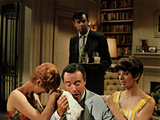 The Odd Couple, Carole Shelley, Jack Lemmon, Walter Matthau, Monica Evans, 1968 Plakat
