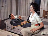 Cat On A Hot Tin Roof, Paul Newman, Elizabeth Taylor, 1958 Poster