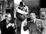 You Can't Take It With You, Lionel Barrymore, James Stewart, Jean Arthur, Edward Arnold, 1938 Photo