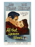 All That Heaven Allows, Rock Hudson, Jane Wyman, 1955 Affiche
