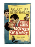 Roman Holiday, Audrey Hepburn, Gregory Peck, 1953 Poster Roman Holiday, Audrey Hepburn, Gregory Peck, 1953 Poster