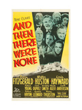 And Then There Were None, 1945 Prints