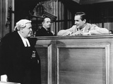 Witness For The Prosecution, Charles Laughton, Tyrone Power, 1957 Póster