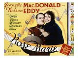 Rose Marie, Nelson Eddy, Jeanette MacDonald, 1936 Prints