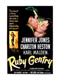 Ruby Gentry, Charlton Heston, Jennifer Jones, 1952 Posters
