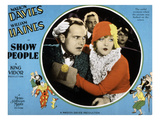 Show People, William Haines, Marion Davies, 1928 Pósters