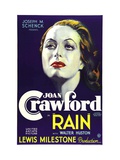 Rain, Joan Crawford, 1932 Posters