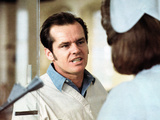 One Flew Over The Cuckoo's Nest, Jack Nicholson, Louise Fletcher, 1975 Photo