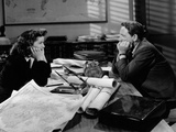 Woman Of The Year, Katharine Hepburn, Spencer Tracy, 1942 Print