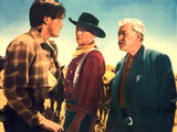 The Searchers, Jeffrey Hunter, John Wayne, Ward Bond, 1956 Print