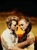 The Unforgiven, Burt Lancaster, Audrey Hepburn, 1960 Affiche