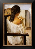 Muchacha de Espalda Posters by Salvador Dalí