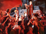 The Ten Commandments, John Derek, Debra Paget, Yvonne De Carlo, Charlton Heston, 1956 Foto
