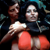 Foxy Brown, Peter Brown, Pam Grier, 1974 Photographie