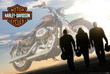 Harley Davidson - Blue Sky Prints