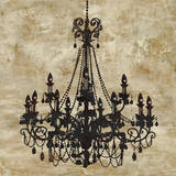 Chandelier I Posters by Oliver Jeffries