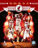 Miami Heat 2012-13 Team Composite Photo