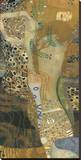 Sea Serpent II, 1907 Stretched Canvas Print by Gustav Klimt