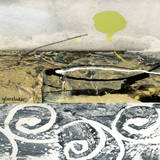 Sylvie Cloutier - Green Abstract Trio II Umělecké plakáty