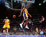 Kobe Bryant & Shaquille O'Neal 2001 NBA Finals Action Photo