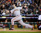 Buster Posey 2 Run Home Run Game 4 of the 2012 World Series Action Foto
